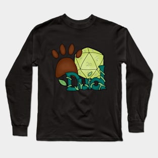 Druid d20 dice Long Sleeve T-Shirt